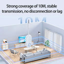 M6CA Double Mode Bluetooth-compatible 5.4 Adapter and Independently Decoding Chip Portable Design For Projectors Speakers