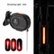 Bike Light Night Running Tail Light Bicycle Flowing Tail Light Safety Indicator Lights Mountain Bike High Brightness Warning