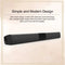 XIKCU Soundbar Speakers Bluetooth 5.3 Stereo Soundbar Surround Sound Home Cinema with Remote Control Support RCA AUX TF-Card