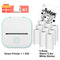 T02 Mini Thermal Printer Phomemo T02 Sticker Maker Machine Portable Bluetooth Pocket Printer Study Supplies for Photos Notes