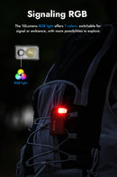 WUBEN G5 EDC Flashlight 400Lumens RGB&White Type-C Rechargeable Pocket-Sized Brilliance Keychain Light Bulit-in Battery