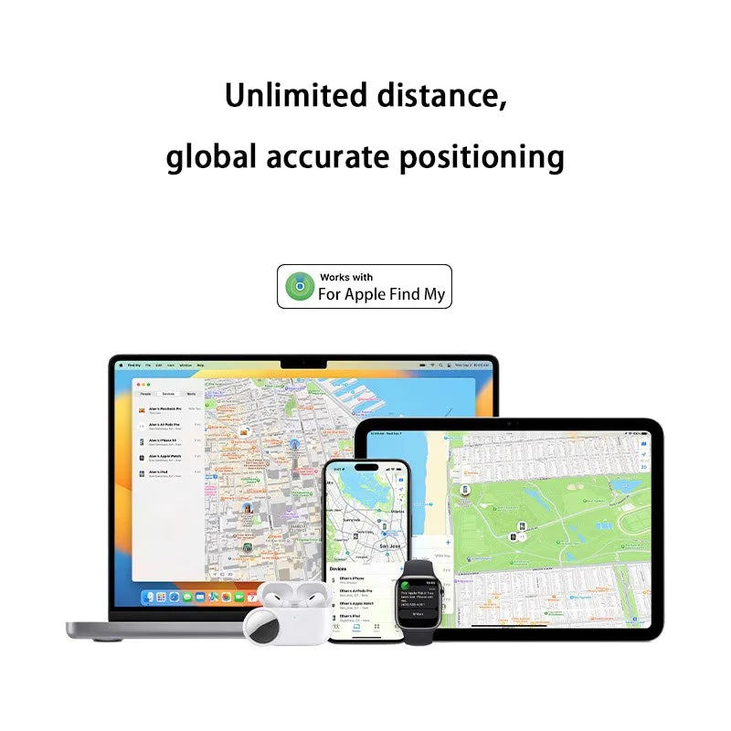 New Mini Fashion Smart Dog Pets Bluetooth 4.0 GPS Tracker Anti-lost Alarm Tag Wireless Child Bag Wallet Key Finder Locator