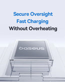 Baseus 20W USB C Cable For iPhone 14 13 12 LED Display USB Cable Type C for iPad Pro Fast Charging Data Wire