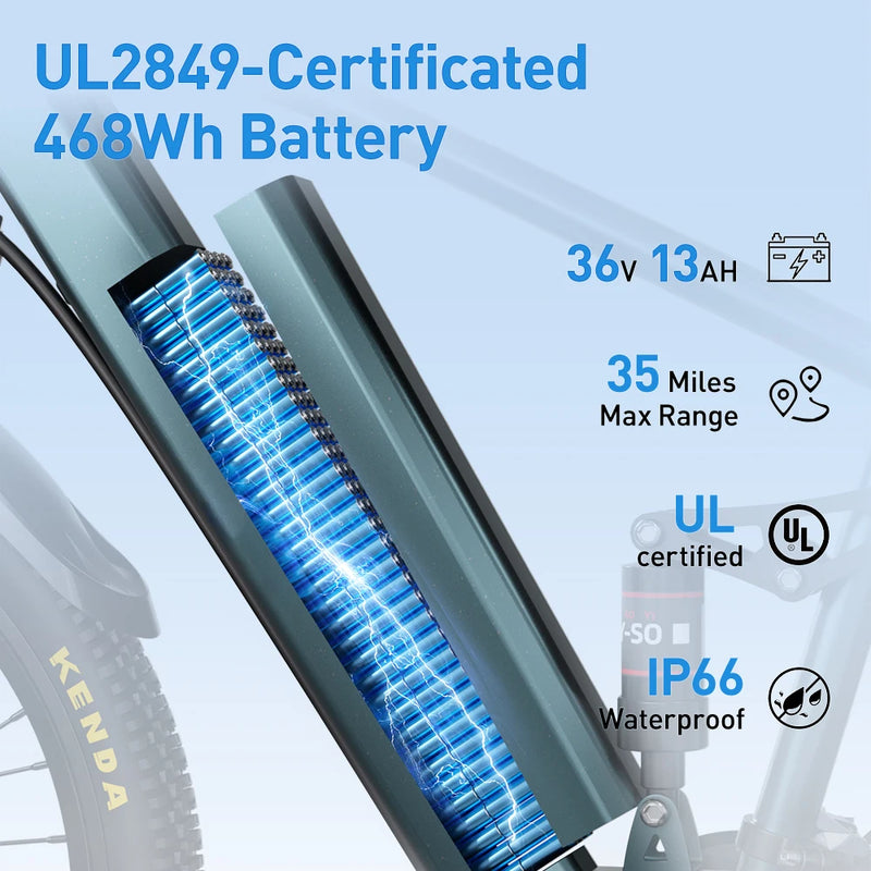 Aairsk US Warehouse Leisure Bike Motorized Bicycle 400W 36V 13AH 25mph Low Price Electric Bike Fastest Electric Bike