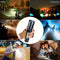 High Power Rechargeable Led Flashlight Very Strong Led Flashlight With Built-in Battery Torch For Outdoor Camping Hiking Fishing