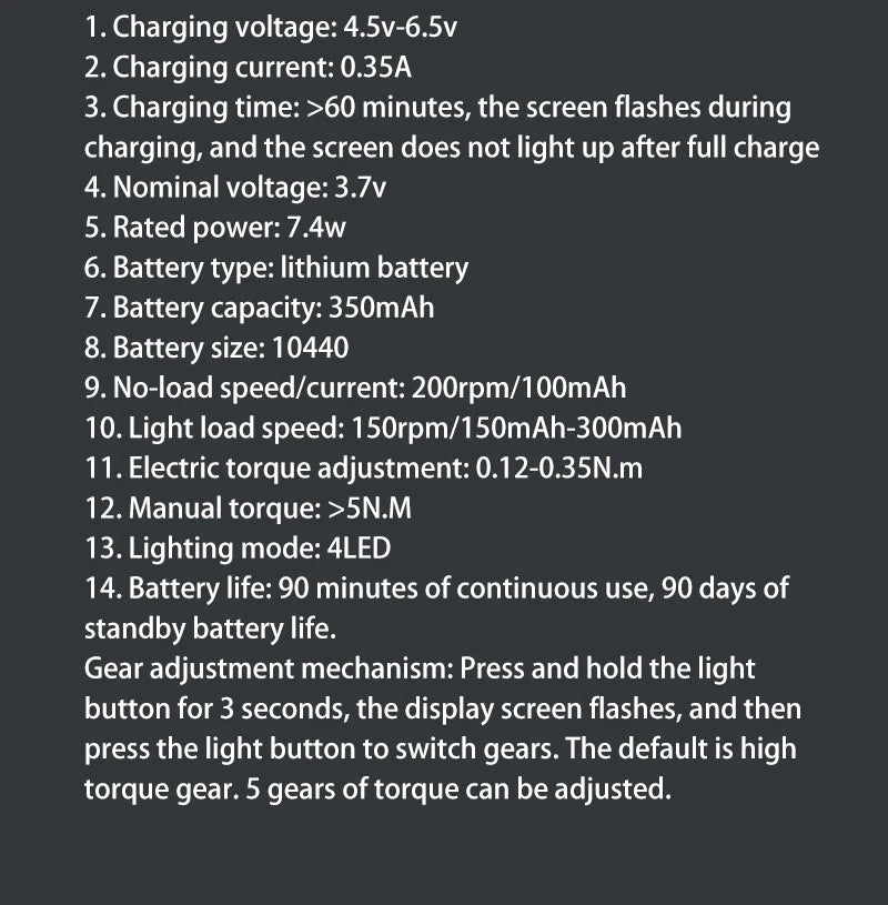 Mini Electric Screwdriver Set 38 in 1 Magnetic Screwdriver with 30 Bits 5 Torque Settings Multi-Function Repair Power Tool Set