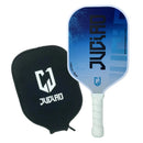 Juciao Pickleball Paddle Carbon Fiber Surface 16MM Pickleball Paddle Lightweight Honeycomb Core Paddle Cushion Comfort Grip